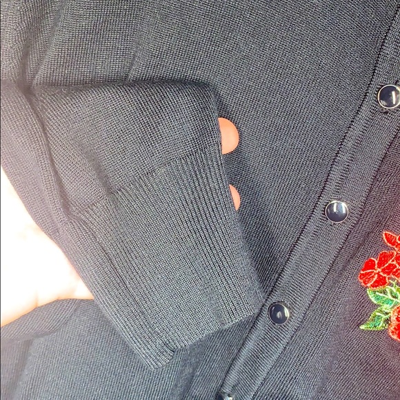 Anthropologie Esperanza NWOT flower embroidered - Picture 6 of 7